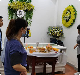 灵堂布置现场4
